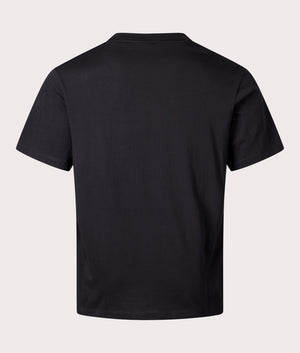 Dablumo T-Shirt in Black by Hugo. EQVVS Shot.