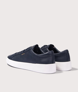 Belwar Tenn lt Trainers in Dark Blue by BOSS. EQVVS Shot