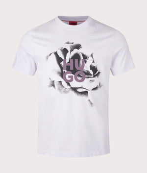 Hugo Dignitey T-Shirt in Light pastel purple at EQVVS Menswear front shot