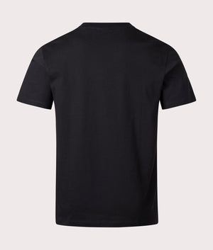 Hugo Daltorip T-Shirt in black at EQVVS Menswear back shot