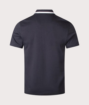 BOSS Paule Polo Shirt in Dark Blue for Men at EQVVS Back Shot