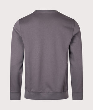 Relaxed Fit Westart Sweatshirt in Dark Grey by BOSS. EQVVS Shot.