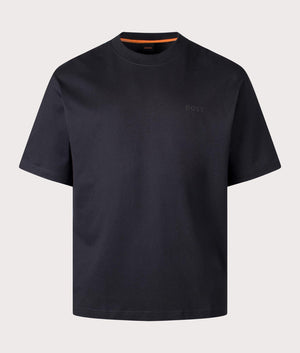 BOSS Relaxed Fit TeRelaxboss T-Shirt in Black for Men at EQVVS front Shot