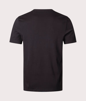 Daqerio T-Shirt in Black by HUGO. EQVVS Back Angle Sho