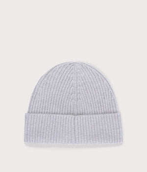 Hugo Xola Beanie in silver at EQVVS Menswear back shot