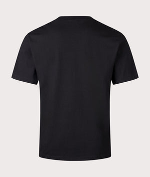 Hugo Relaxed Fit Dicatiko Three Eyed Cat T-Shirt black at EQVVS Menswear back shot