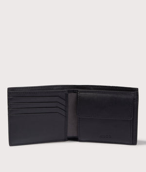 Rafferty Wallet in black by HUGO. Shot at EQVVS. 