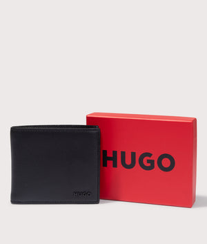 Rafferty Wallet in black by HUGO. Shot at EQVVS. 