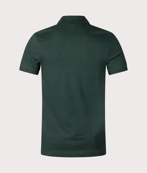 Back Shot. Open Green Passenger Polo Shirt by BOSS. Shot at EQVVS. 