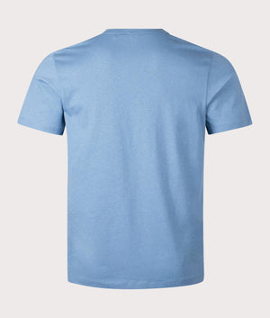 BOSS Tales T-Shirt in Light/Pastel Blue. EQVVS Back Shot.