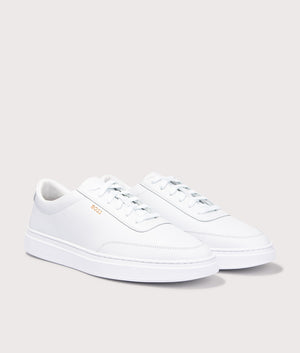 BOSS Tenn Trainers in White - EQVVS.
