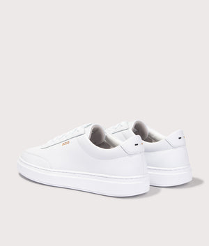 BOSS Tenn Trainers in White - EQVVS.