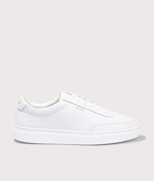 BOSS Tenn Trainers in White - EQVVS.