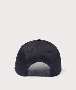 HUGO Marsel Geo Cap in Black. Shot at EQVVS. Back Shot