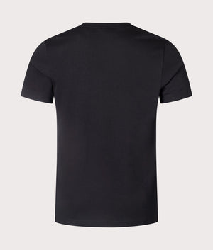 Daylayer T-Shirt in Black. Back angle shot at EQVVS.