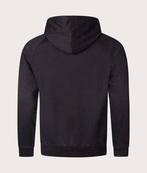 Zip Through Hoodie BOSS Black, shot at EQVVS.  Reverse shot.