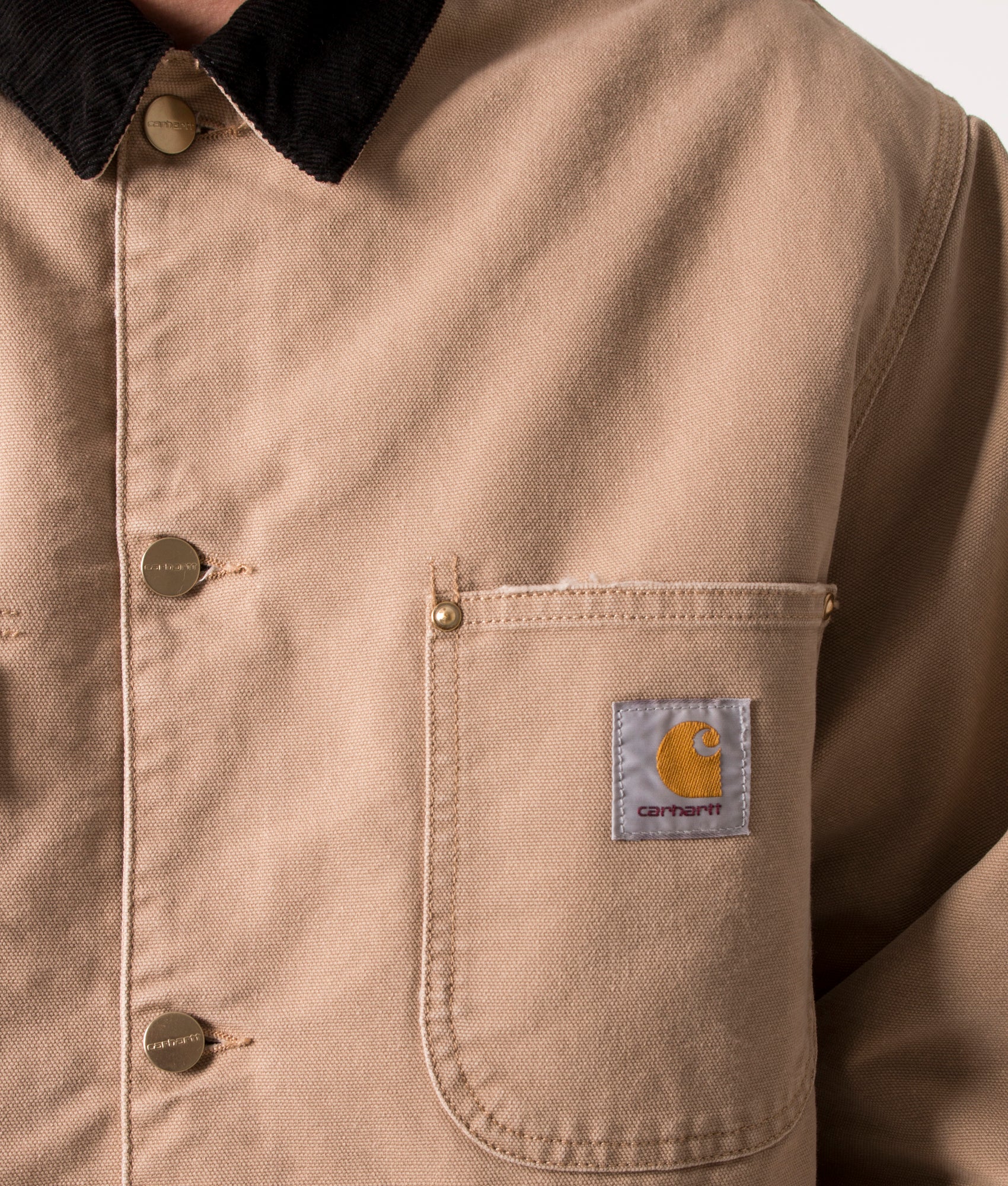 Carhartt wip chore hot sale coat sizing