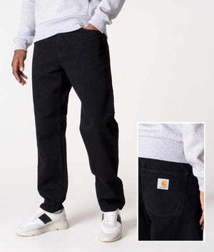 Relaxed-Fit-Newel-Jeans-Black-Carhartt-WIP-EQVVS