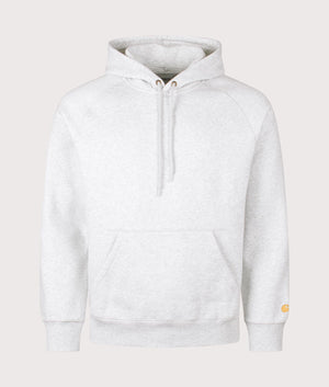 Carhartt WIP Chase Hoodie in Ash Heather. EQVVS Front Shot.