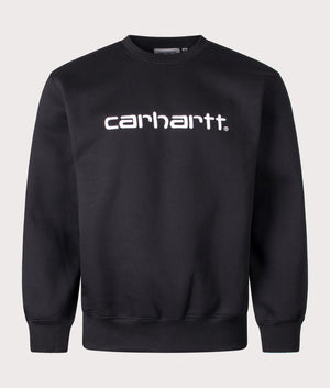 Carhartt WIP Carhartt Sweat in Black for Men at EQVVS front Shot