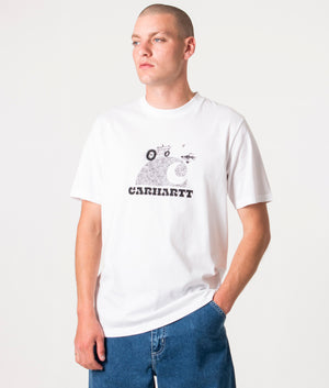The White Company Rib-Pocket Organic-Cotton Jersey Shirt, Pale