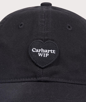 Heart-Patch-Cap-Black-Carhartt-WIP-EQVVS