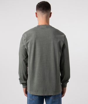 L/S-Vista-T-Shirt-Smoke-Green-Carharrt-Wip-EQVVS-Back-Shot