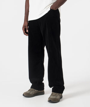 Carhartt WIP Landon Pants in Black Rinsed at EQVVS Menswear Side Shot