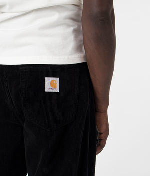 Carhartt WIP Landon Pants in Black Rinsed at EQVVS Menswear Detail Shot