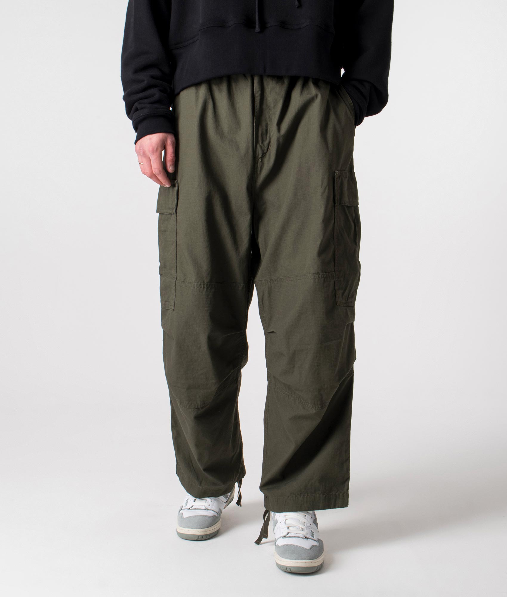 Relaxed Fit Jet Cargo Pants in Cypress Rinsed | Carhartt WIP | EQVVS