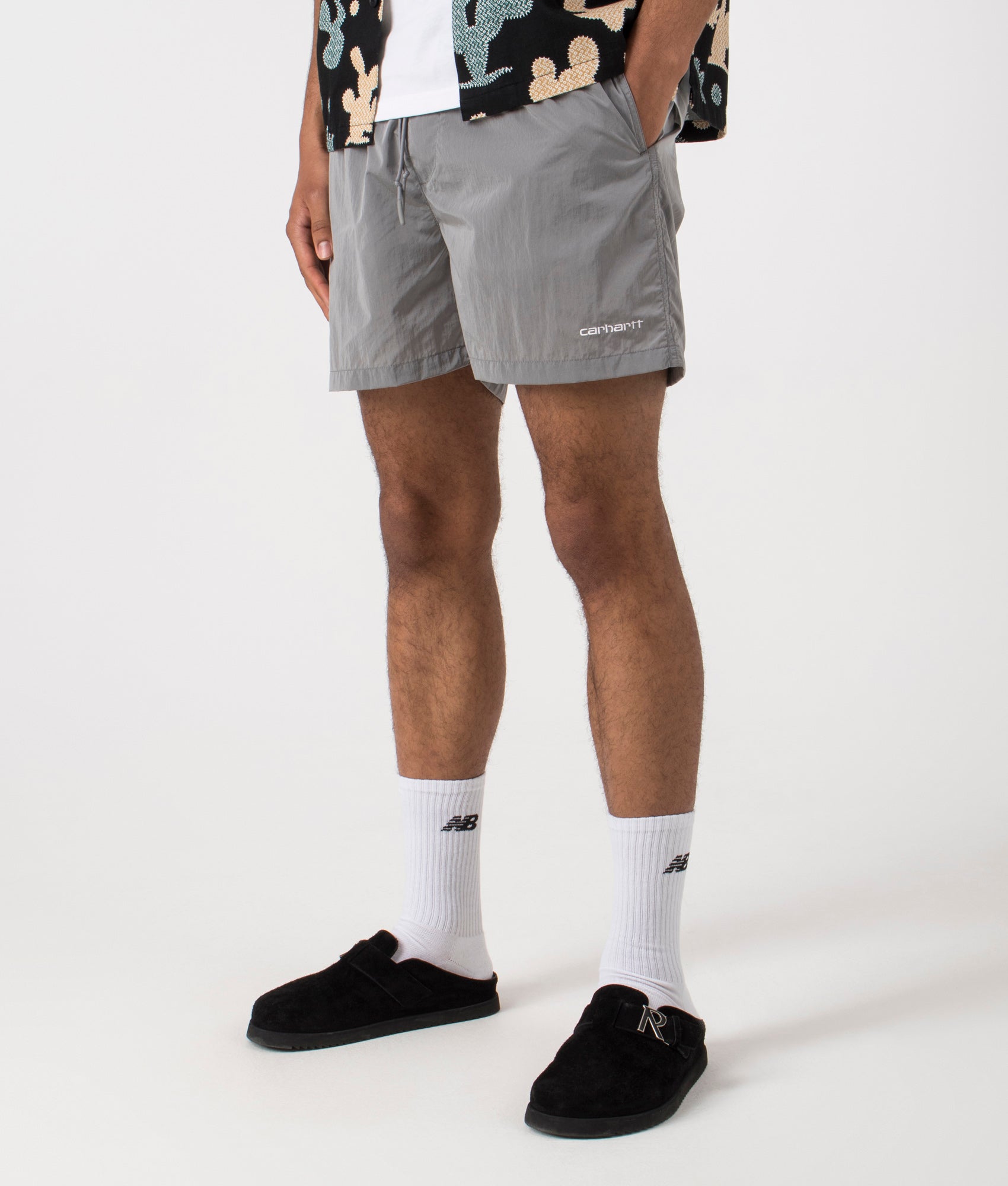 Tobes Swim Trunks Sonic Silver | Carhartt WIP| EQVVS