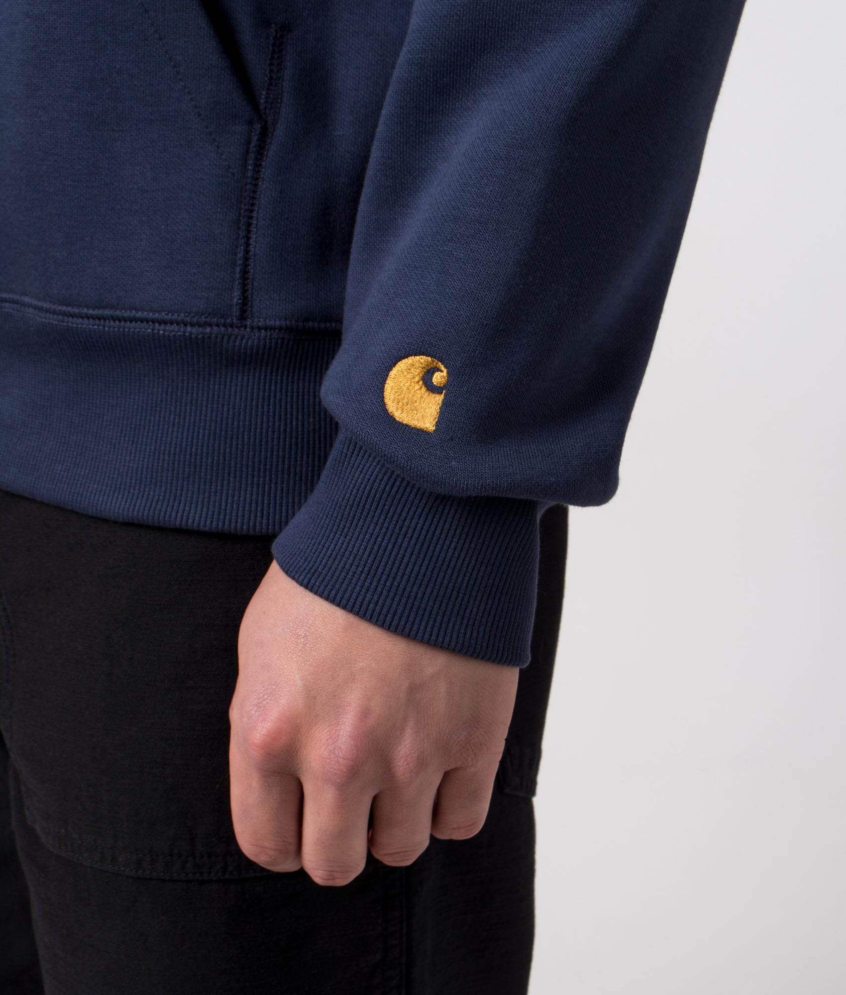 Chase Hoodie in Blue/Gold, Carhartt WIP