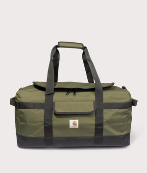 Carhartt WIP Jack Duffle Bag in office green at EQVVS Menswear front shot