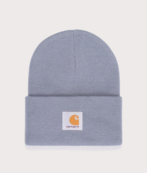 Carhartt WIP Acrylic Watch Hat in Dove grey at EQVVS Menswear front shot