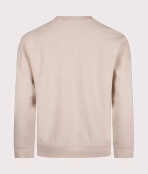 Carhartt WIP Relaxed Fit American Script Sweatshirt in Moonbeam at EQVVS Menswear Back Shot