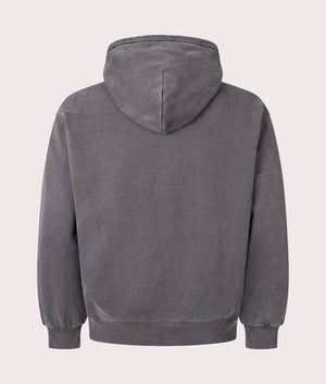 Carhartt WIP Oversized Vista Hoodie in Graphite at EQVVS Menswear Back shot