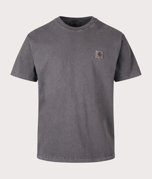 Carhartt WIP Relaxed Fit Vista T-Shirt in Graphite at EQVVS Menswear front shot