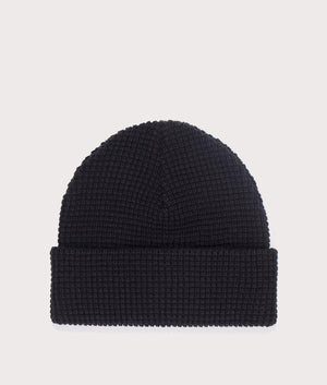 Carhartt WIP Marlon Beanie in Black. Shot at EQVVS.  Back shot 