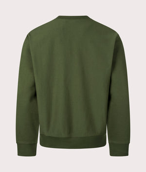 Carhartt Relaxed Fit American Script Sweatshirt at EQVVS. Back Shot. 