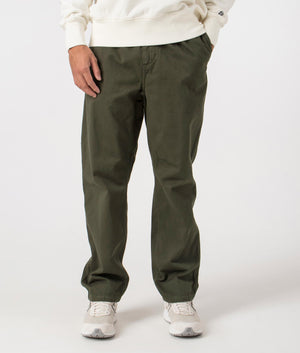 Flint Pant Office Grey - Carhartt WIP - EQVVS, front shot. 