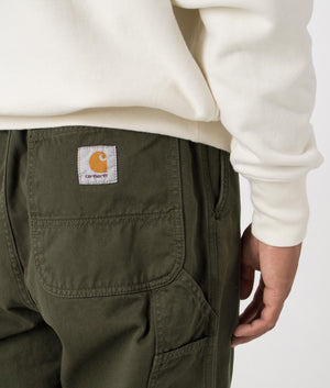 Flint Pant Office Grey - Carhartt WIP - EQVVS, detail shot. 