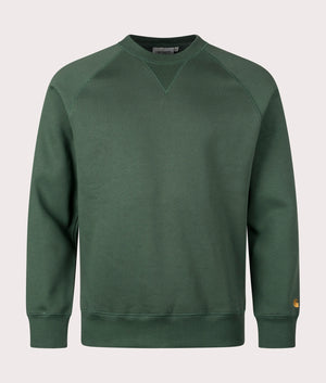 Carhartt chase sweatshirt green on sale