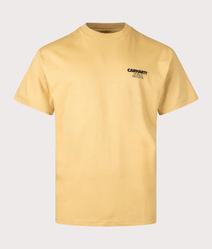 Relaxed Fit Ducks T-Shirt in Bourbon by Carhartt WIP. EQVVS Front Angle Shot.