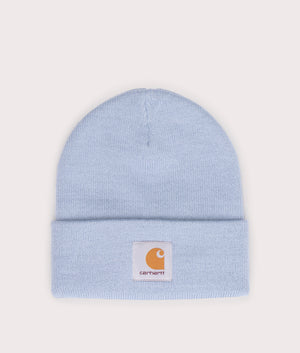 Short Watch Hat in Misty Sky by Carhartt WIP. EQVVS Shot. 