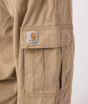 Cole Cargo Pants in Peanut - Carhartt WIP - EQVVS, detail shot. 