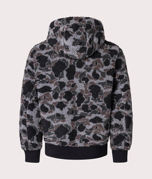 Carhartt WIP OG Active Liner in Camo Jacquard, Black and Grey. Carhartt WIP Back Shot.