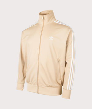 adidas Originals Relaxed Fit Adicolor Classics Firebird Track Top in Magic Beige. EQVVS angle Shot