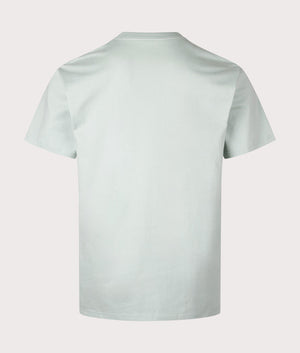 Chase T-Shirt by Carhartt WIP in Frosted Green. Shot at EQVVS. Reverse shot. 