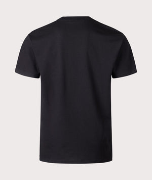 Carhartt WIP Relaxed Fit Fragments Pocket T-Shirt Organic Cotton in Black at EQVVS Menswear Back Shot