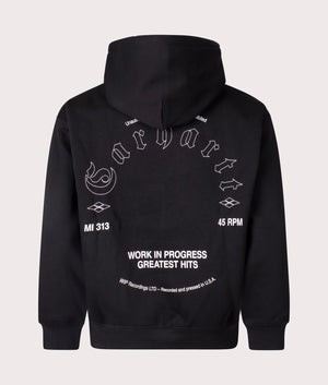 Black Greatest Hits Hoodie by Carhartt WIP. Shot at EQVVS. Reverse shot.  